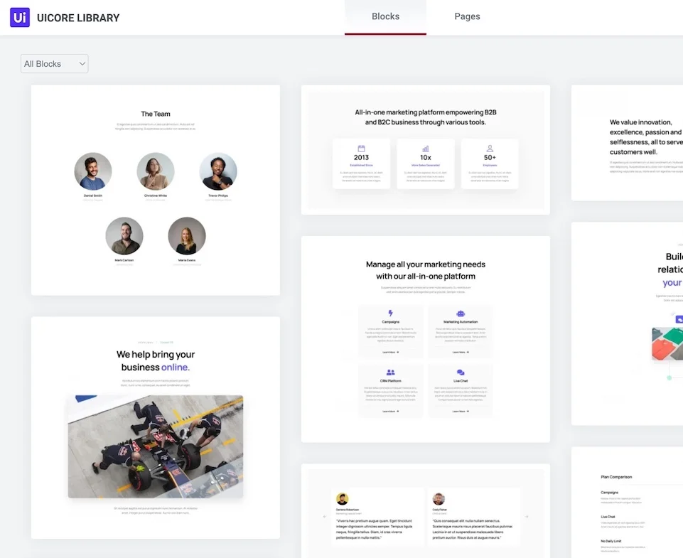 theme builder library Techysoar