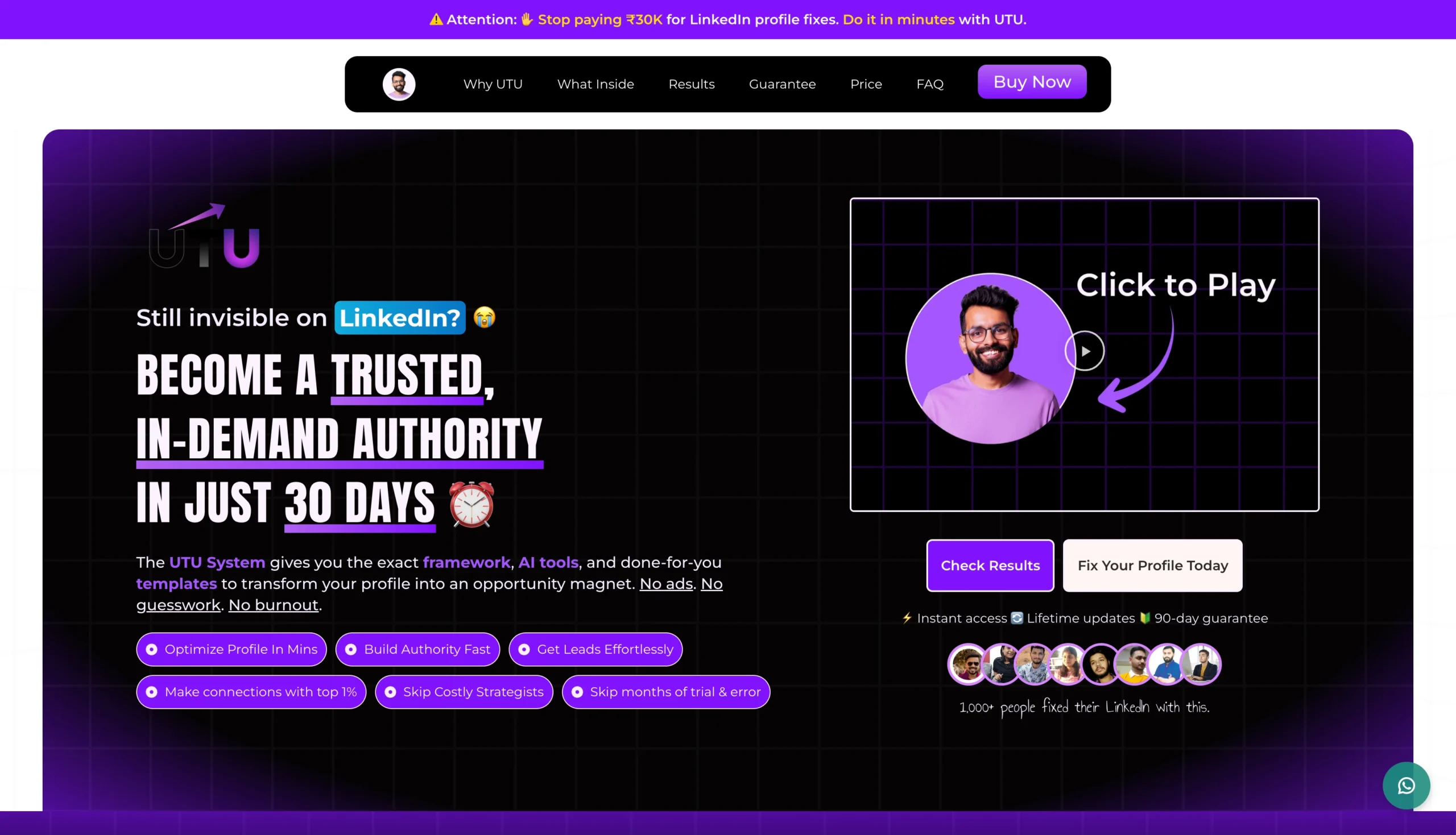 Landing Page design 2 Techysoar utu scaled Techysoar
