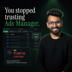 You stopped trusting Ads Manager.